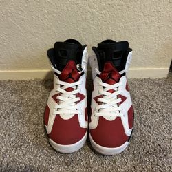 Jordan 6 Carmine , Size 8.5 Men. No Box