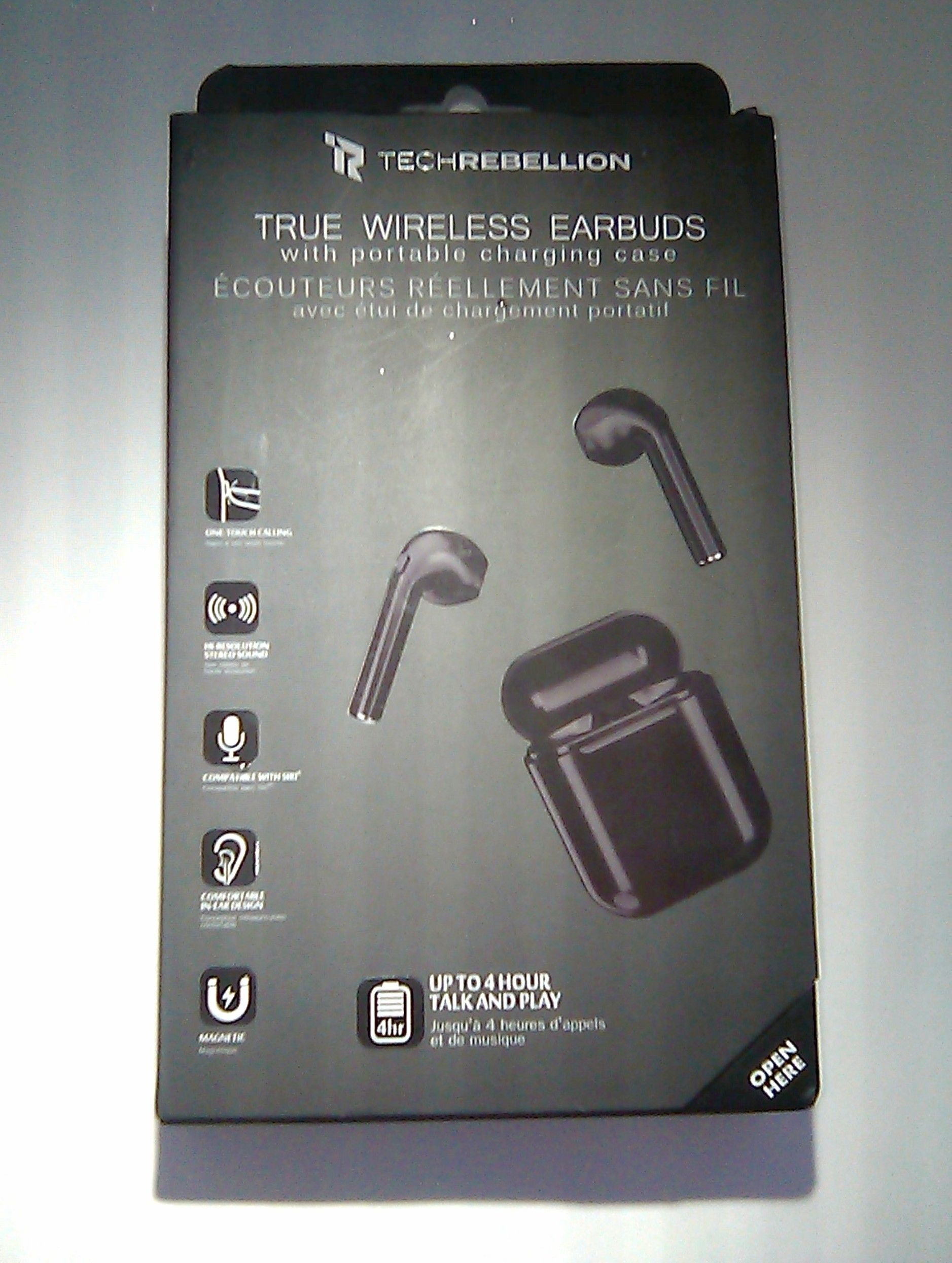 New Tech rebellion True Wireless Earbuds