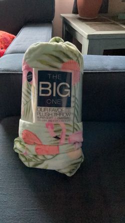The Big One Plush Throw Blanket