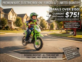 🔥 INSANE DEAL! Premium Kids’ Electric Motorcycle – MUST GO TODAY!