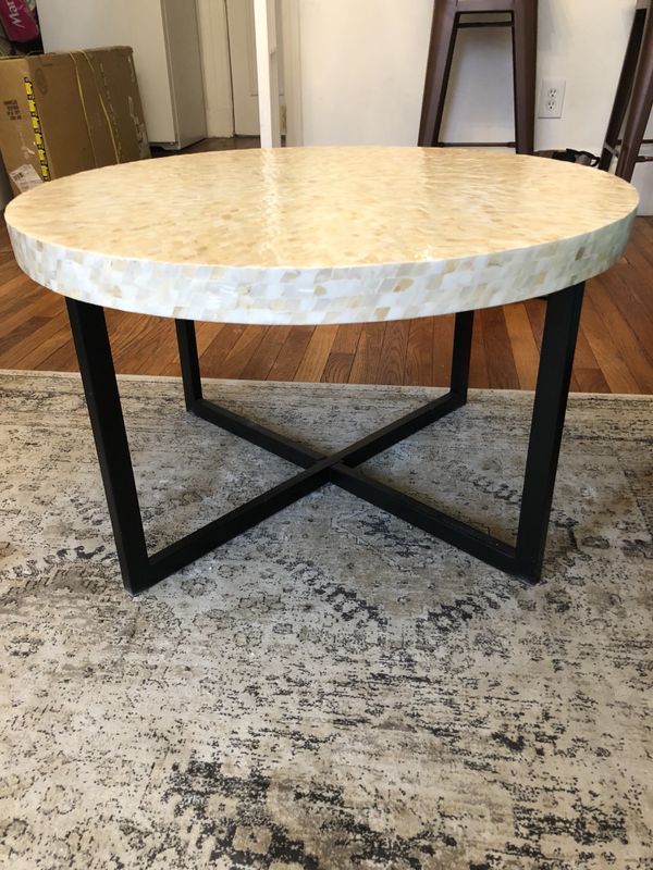 Mother Of Pearl Coffee Table For In Scituate Ma Offerup Mother Of Pearl Coffee Table