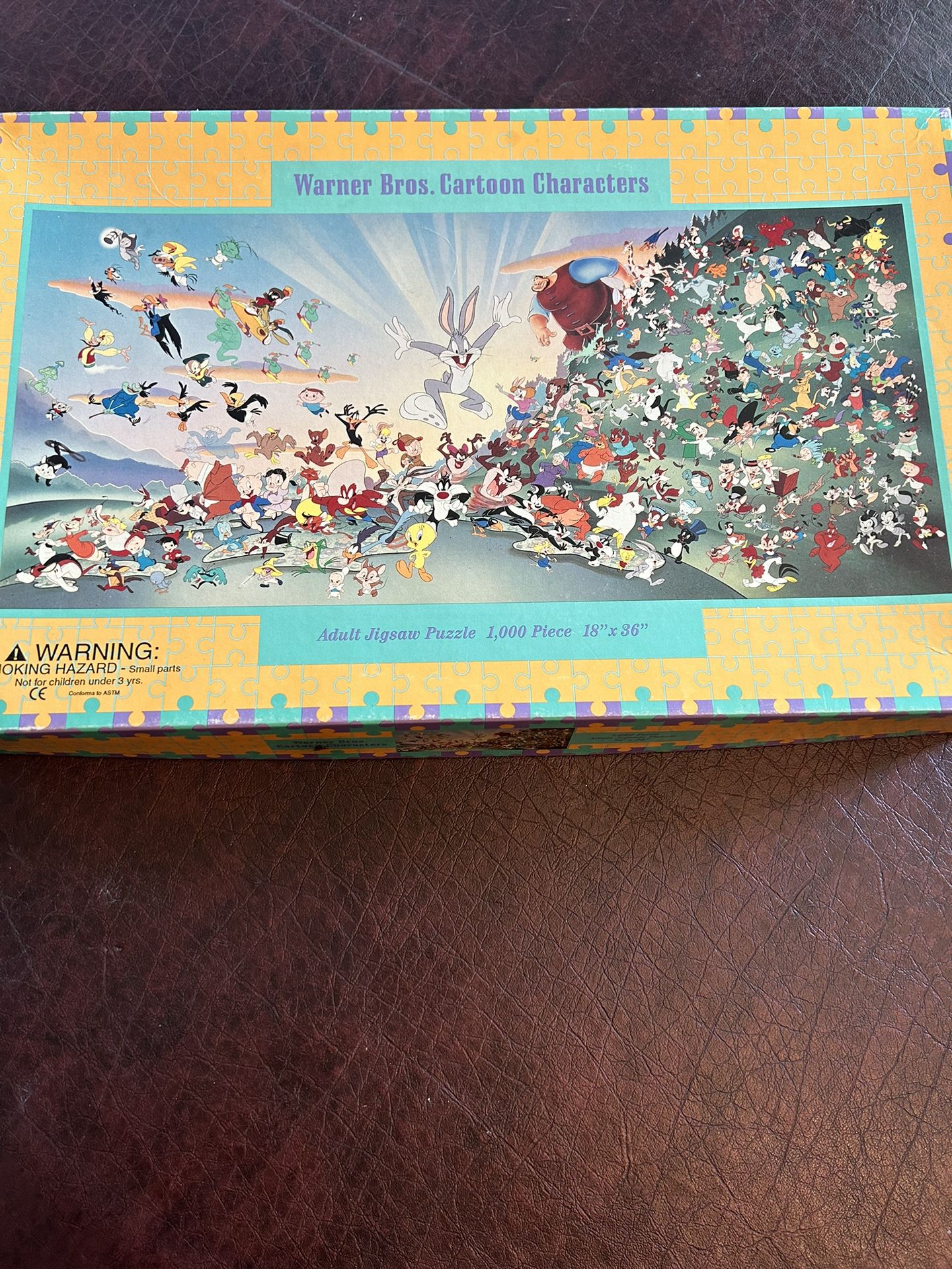 Rare Warner Bros. Character 1000pc Puzzle