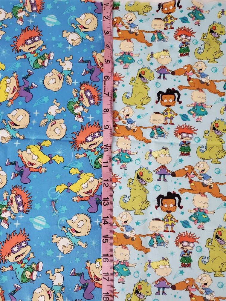 Rugrats Nickelodeon Fabric