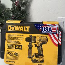 DeWalt 20V MAX XR 1/2 in. Brushless Cordless Hammer Drill Kit (Battery & Charger)
