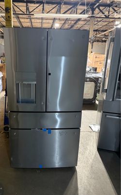 Ge profile brand new French door refrigerator stainless steel