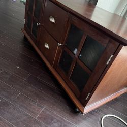 Wood TV Stand