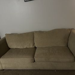 Beige Couch for Sale  OBO