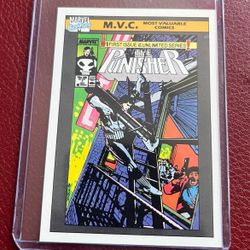 1990 Marvel Comics Trading Card #127 The Punisher Vol. 2 #1 RJS