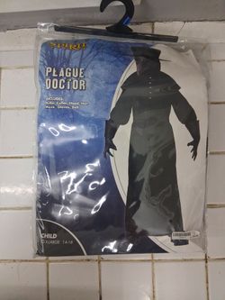 SPIRIT PLAGUE DOCTOR BLACK COSTUME