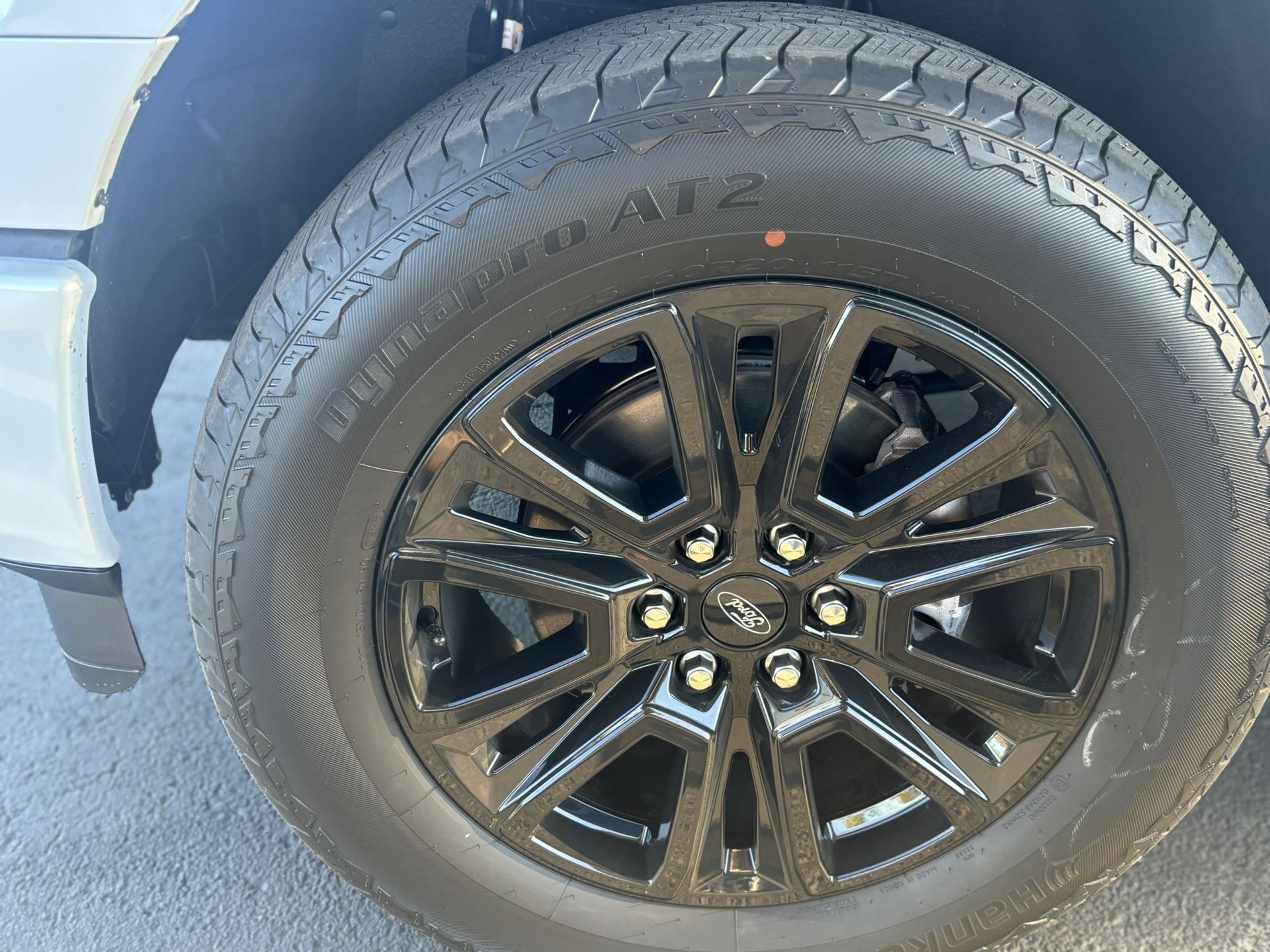 2025 F150 RIMS AND TIRES PLATINUM