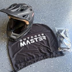 Outdoor Master Full Face Mountain Bike Helmet