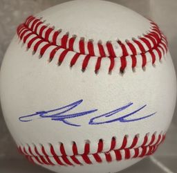 Jake Eder autographed baseball