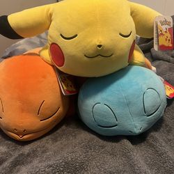 New Pokemon Sleeping Plush 