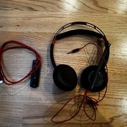 Poly Blackwire 5220 Wired Headset – USB-C & 3.5mm (Great Condition)