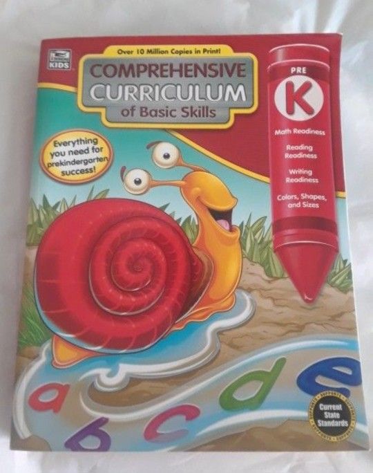COMPREHENSIVE CURRICULUM OF BASIC SKILLS PRE K EDITION