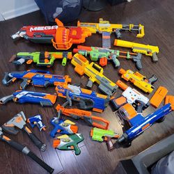 Nerf Gun Armory Lot For Sale