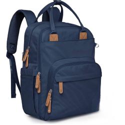 Brand New Diaper Bag Backpack Navy Blue