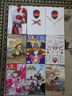 Mighty Morphin Power Rangers Comics NYCC