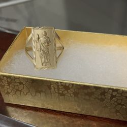 Gold 14k San Judas Ring