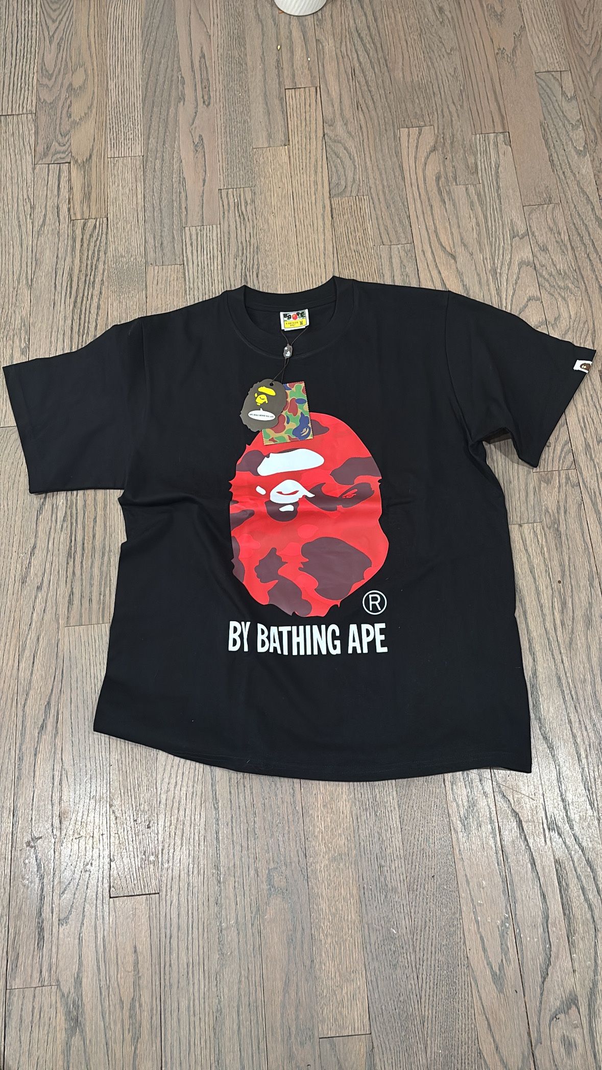 Red Bape Short 1 To 1 Medium In Men