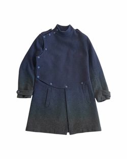Phenomenon AW2010 Knight Armor Executioner Gradient Wool Coat Size L fits Medium