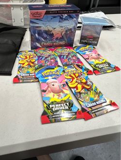 Pokemon chaos rising and perfect order all together for $190