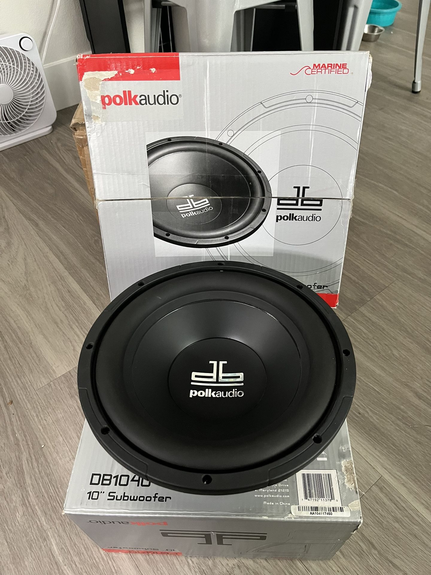 10” Polk Audio Subwoofers (New)