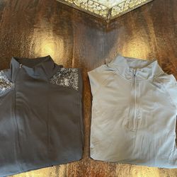 2 Like New Workout Shirts CALIA & 4-U