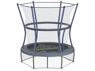 Mini spaceship theme trampoline 5 ft
