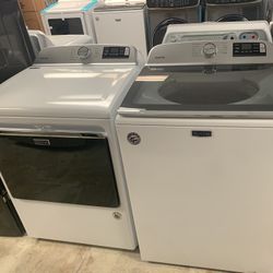 🎉MAYTAG WHITE TOP LOAD WASHER/DRYER SET🎉