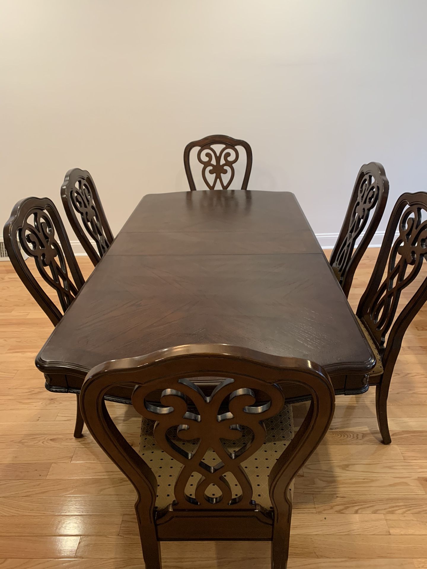 Oak Dining Room Table Set