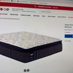 Sealey Premium Sunset Key King Mattress