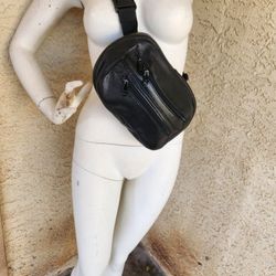 vintage BISON fanny pack GUN CORONADO LEATHER BAG 