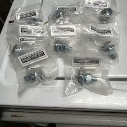 New Polished Bumper Bolts Chevy Auto Parts