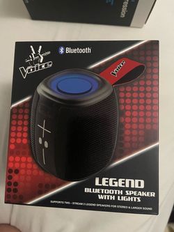 The Voice Legend Bluetooth Speaker with Lights