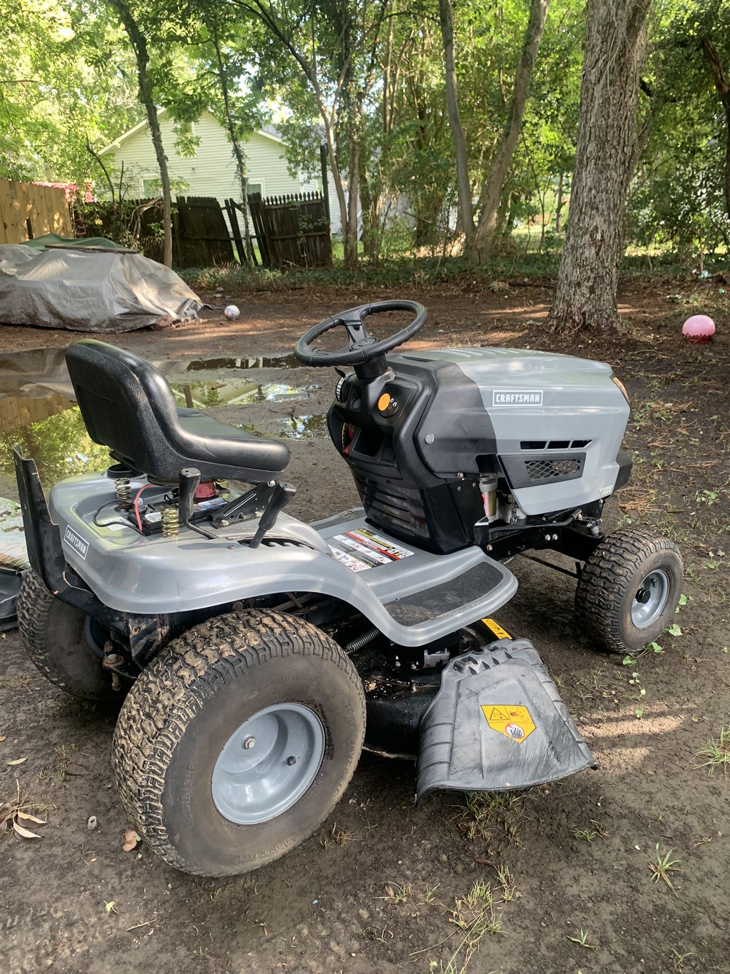 Craftsman T1000 20hp 42 Cut Deck New Spindles And Blades Just