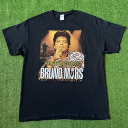 Bruno Mars 24k Magic World Tour 2017 T Shirt Size XL