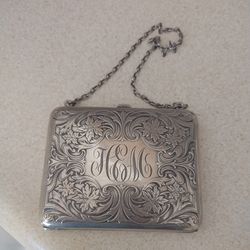 Antique Sterling Silver Purse