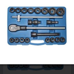  SW-Stahl 07605L IMPACT socket set, 3/4" inch, 21 pieces I ratchet box I ratchet box I nut box