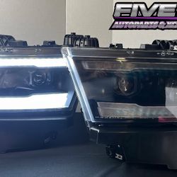 2019-2024 Dodge Ram 1500 Headlights 
