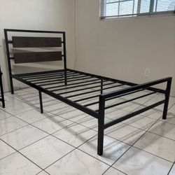 Twin Size Bed Frame - Full Metal