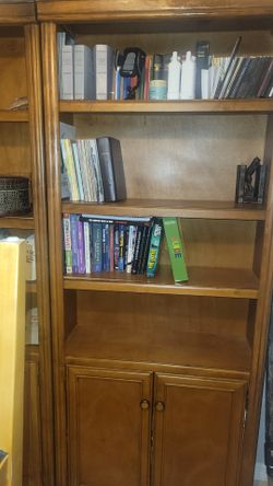 Book Cabinet 78” H X 27”W Good Condition