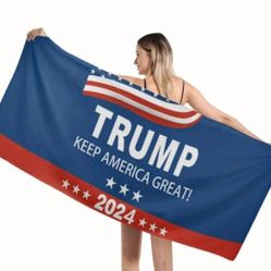 NEW: TRUMP TOWEL 58" X 29"