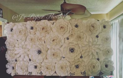 Coco Chanel 4x8 wall — Nursery/wedding/birthday