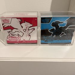 Pokemon Black Bolt White Flare Pokemon Center ETB w Case