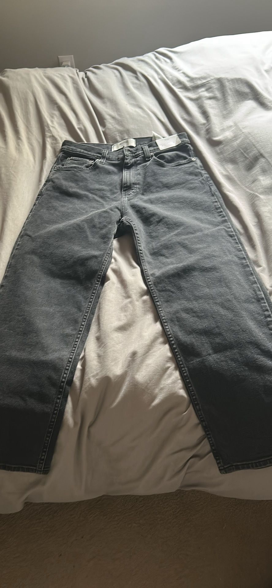 baggy hollister jeans brand new