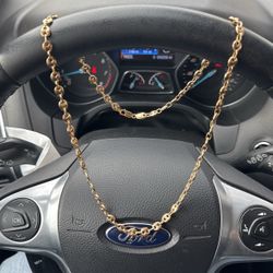 Cadena Gucci 18k Italian