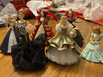 Holiday Barbie Ornaments 1(contact info removed)