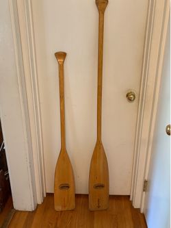 Feather Brand Wood Canoe Paddles