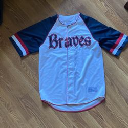 Like New Major League Baseball Top Shirt( Atlanta Braves)